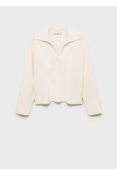 MANGO Woman Polo yaka kazak