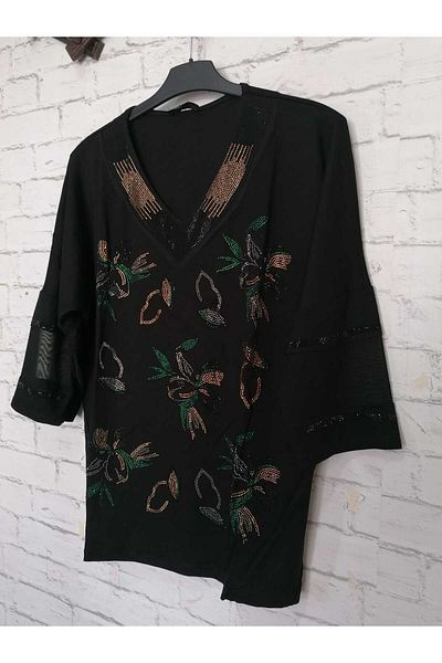 anne moda ankara 1st quality 95 % cotton, evening dress style, loose glittering bulz
