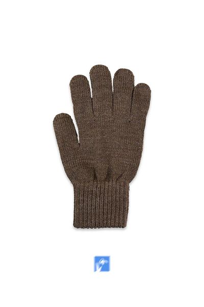 Kardelen Butik Denizli New Autumn and Winter, Solid Color Windproof Acrylic Gloves for Adult