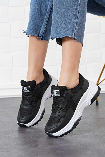 Zerenyus Γυναικεία αθλητικά παπούτσια DARK Χοντρή σόλα