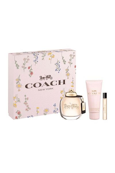 Coach New York 3 Piece Gift Set for Women - Eau De Parfum