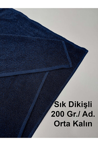 Mef Collection Синій рушник для перукарні, набір з 3 штук, 50x90 см | Рушник для перукарів та спортсменів | Швидко висихає