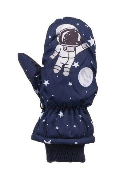 Kitti Astronaut One-Fingered Waterproof Children's Snow Gloves Baby Snow Gloves (2-5 Years)