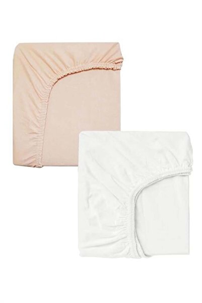 COTENCONCEPT 2 Adet 65 X 95 X 10 Cm Anne Yanı Lastikli Penye Kumaş Bebek Çarşafı