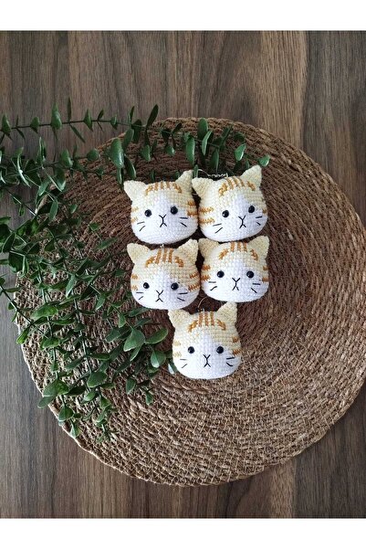 ev atölyem amigurumi kedi anahtarlık (adet fiyatıdır)