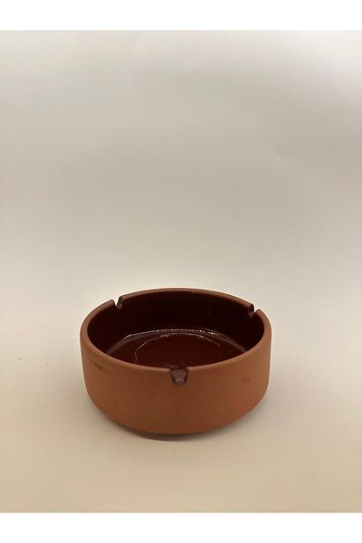 DEKOBAHÇE صينية رماد فخارية مزججة 11 سم