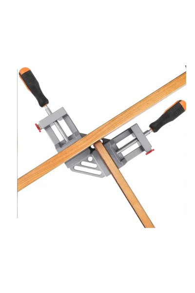 BGA XXL PROFESYONEL 90° derece çift kollu köşe birleştirme mengene çerçeve köşe sabitleyici kelepçe