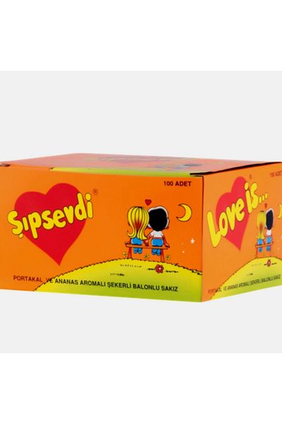 Şıpsevdi Bubble Gum with Orange and Pineapple Honey