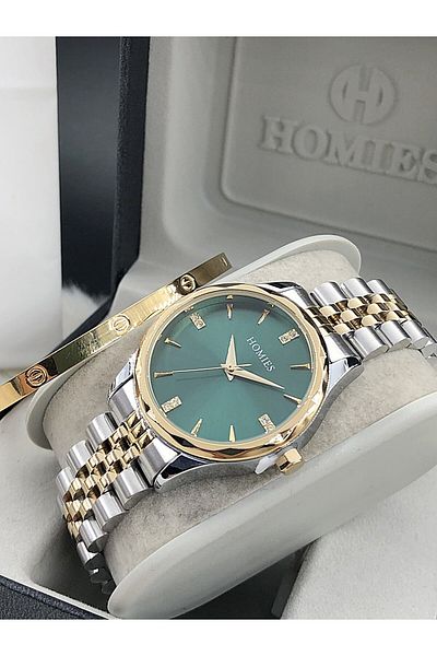 Homies New Season Wrist Watch and Steel Bracelet Gift - Hmsby- 2024121038