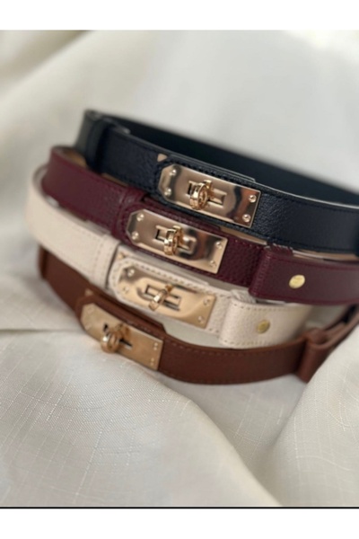 NOWVAGE ζώνη με κούμπωμα κλειδαριάς