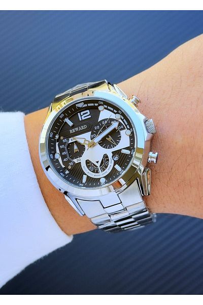 Reward A 145941   Steel Cord Men's Wrist Watch