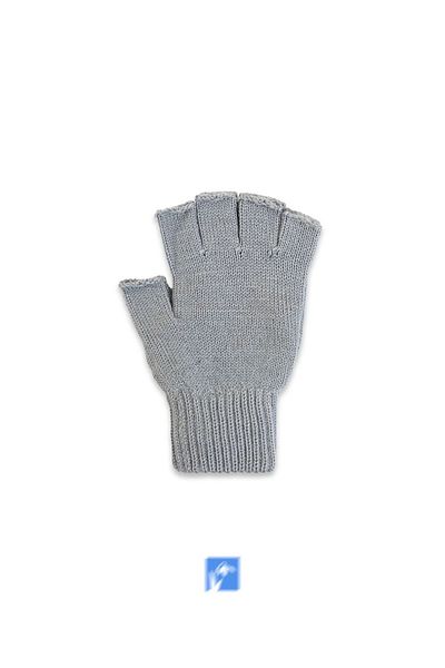 Kardelen Butik Denizli New Autumn and Winter, Solid Color Windproof Acrylic Cut Finger Gloves for Adult