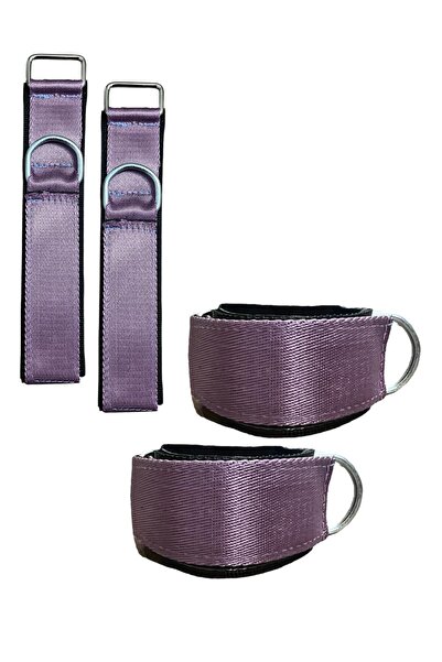 REMEGE Ayak Bilek Kayışı  Fitness Ağırlık Çekiş Aparatı Direnç Egzersiz Lasti...