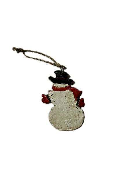 lidl Snowman Christmas Ornament Hanging Ornament on Tree 10 cm