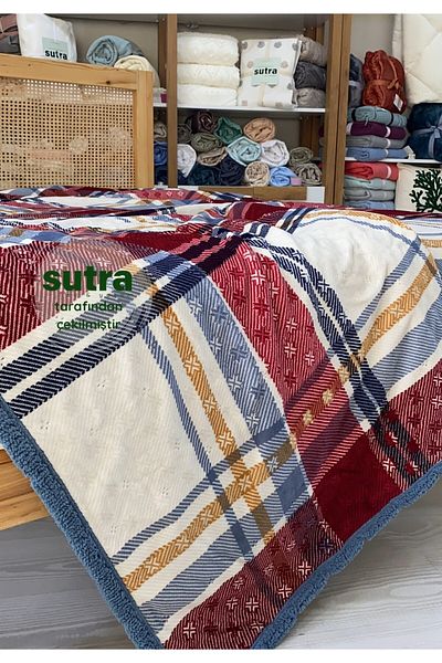 Padişah Sherpa Wellsoft Double Blanket