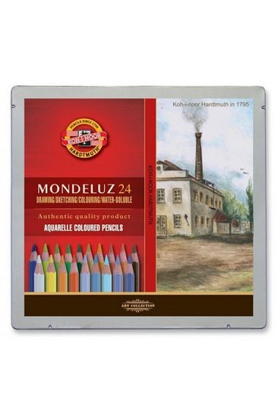 Koh-i Noor Mondeluz Aquarelle 24 Colorful Landscape Set