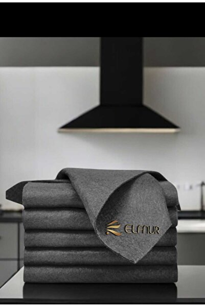 elfnur Magic 2’li 40*30 Cm Mikrofiber Sihirli Temizleme Bezi Iz Bırakmaz Mutfak Banyo Cam Bezi