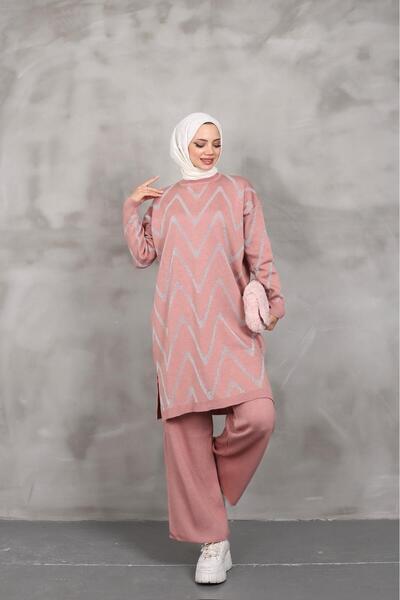 MODA Simli Triko Tunik