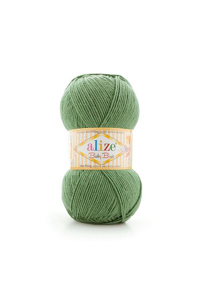 Alize Baby Best 954 - 10% Bamboo and 90% Acrylic (Anti-Pilling) / 100Gr - 240m Knitted Wool Yarn