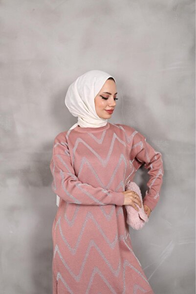 MODA Simli Triko Tunik