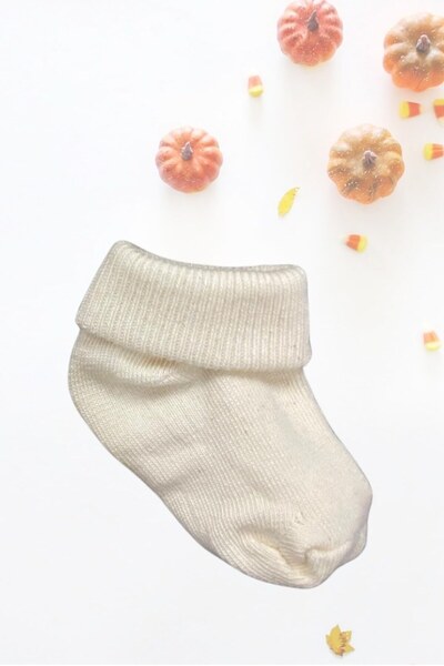 Akface Raw Cotton Organic Thermal Unisex Baby Socks 0-2 Years