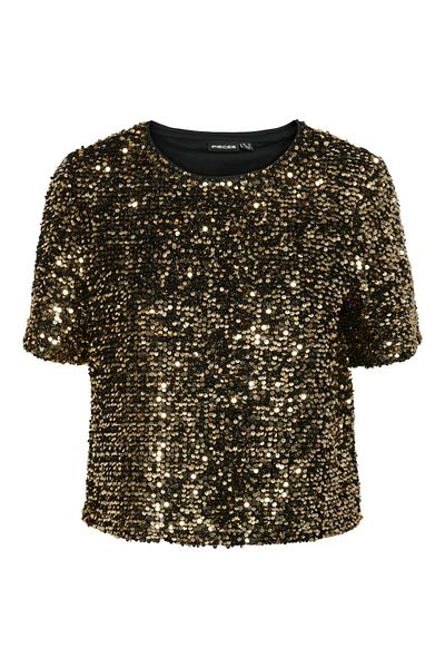 PIECES BLOUSE - CLOSED NECKLINE FEM KNIT PL100