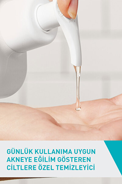 CeraVe Akneye Eğilimli Cilitler İçin Cilt Bakım Seti: Yüz Temizleme ve Bakım Jeli