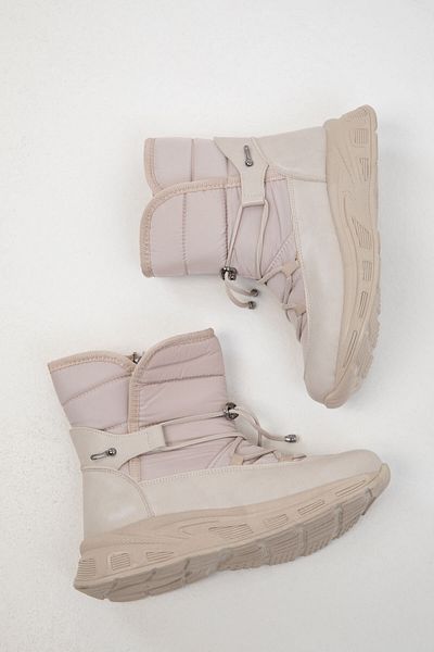 SOHO Μπεζ Γυναικείες Μπότες - 20138 Model Bootie