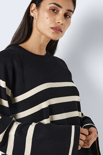 Noisy May 27027534 L/S Knit Negru