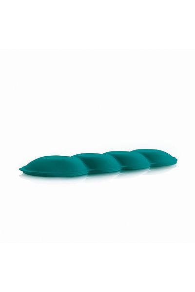 Tupperware Allegra Slim Lid Snack Bowl Water Green Gold Fashionable and Practical Presentation Bowl (Cover)