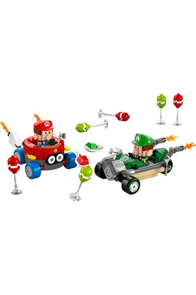 LEGO ® Super Mario™: Mario Kart™ – Baby Mario vs. Baby Luigi Toy 72034
