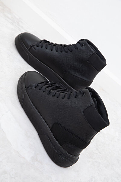 SOHO Černo-černé pánské tenisky 20151