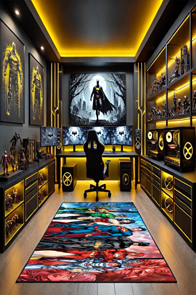 THEMODERNHANE Kaymaz Makinede Yıkanabilir Gaming Oyuncu Playstation Xbox Game...