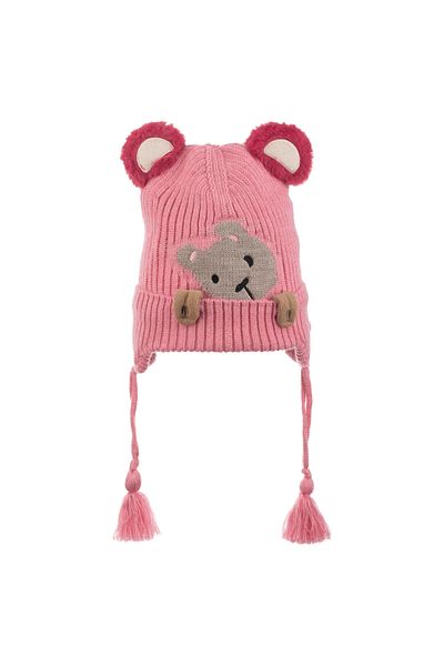 Kitti Kit Kids Knitted Beanie -Double Layers with Fleece Inside 4-8 Years (130-09)