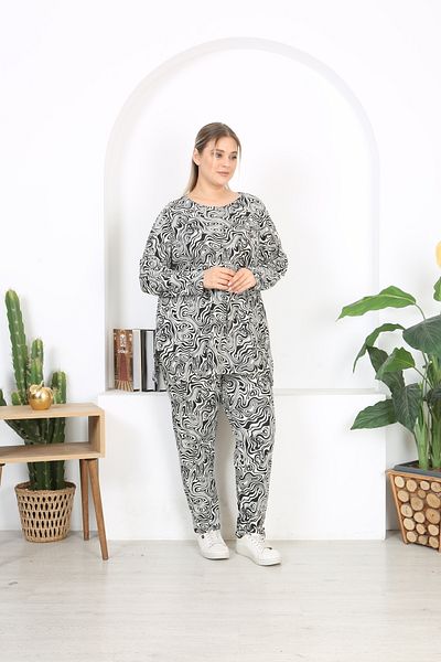 XL Modam Κοστούμι Lycra με κάτω και επάνω σχέδιο