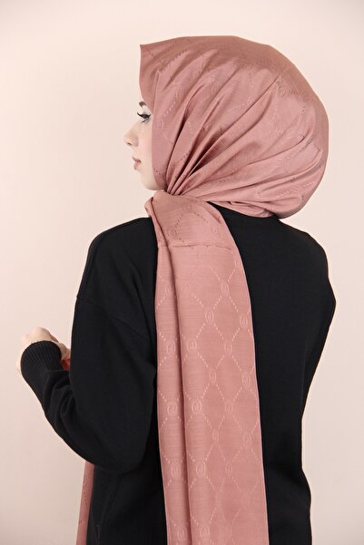 PİRAMİT Copper Pyramid Monogram Shawl