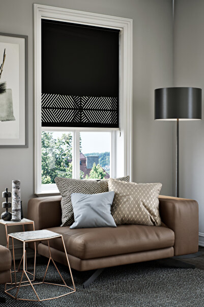 Genel Markalar 808 Group Lazer Kesim Mat Stor Perde, Lazer Kesimli Klasik Ser...