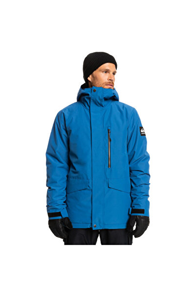 Quiksilver Mission Solid Jk Erkek Mavi Snowboard Ceketi ERKEK SNOWBOARD CEKET...