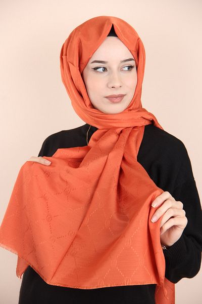 PİRAMİT Tile Pyramid Monogram Shawl
