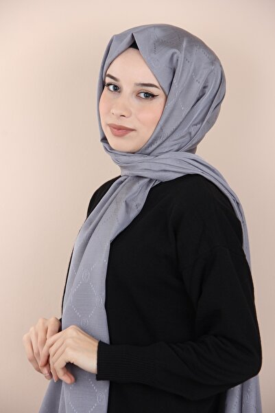 PİRAMİT Smoked Pyramid Monogram Shawl