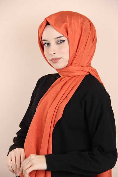 PİRAMİT Tile Pyramid Monogram Shawl
