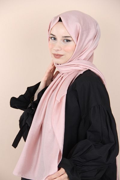 PİRAMİT PyrAmid OrgAnzA ShAwl - Light Pink