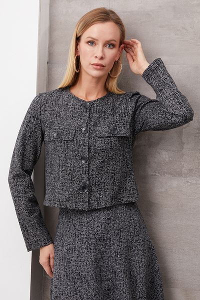 DPARİS Front Buttoned Double Set