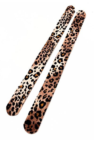 angel çanta aksesuar Faux Leather Angel Bag - 35 cm Leopard Pattern Handle Handbag