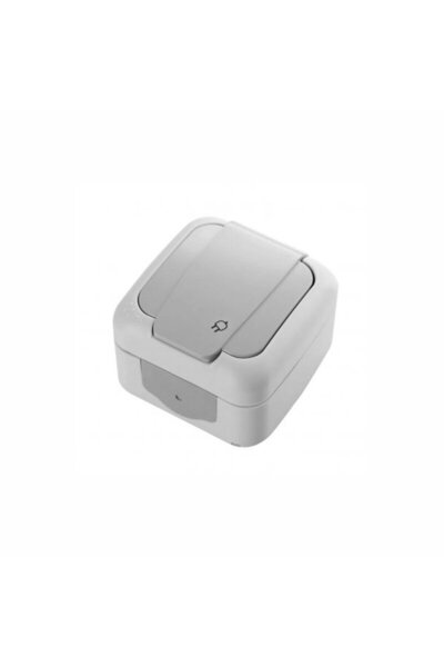 VİKO Palmiye Topraklı Priz Sıva Üstü