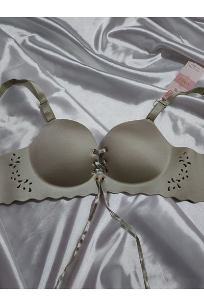 UMT Underwear Sutien push-up cu detaliu din dantelă, fără sudură, tăiat cu laser