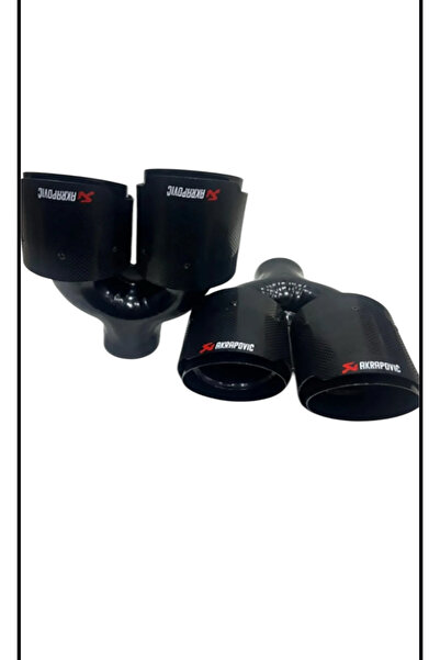 Akrapovic Yerli 110 Cm Çiftli Egzoz Ucu Seti