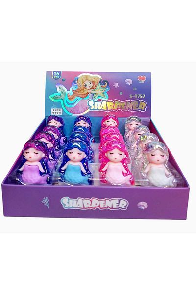 izmir yazici servis Glittering Mermaid 2 Piece Pencil Sharpener Set Mermaid