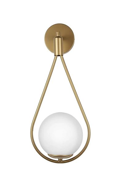 VENON Gold Sconce Drop - 1 Modern Hotel Sconce