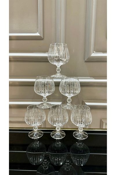 Bohemia Crystal Cutting Handcrafted Plain Coffee Side Water Cup